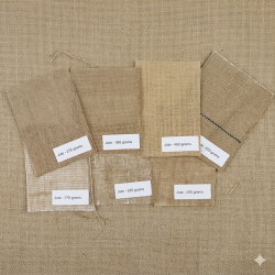 jute naturel samples
